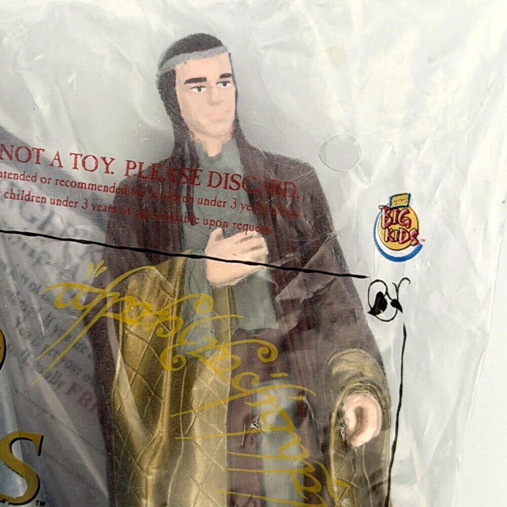 LOTR Elrond Lord Of The Rings Fellowship Burger King Kids Meal Toy NEW